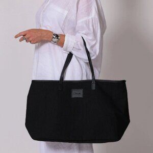 Canvas Tote in Black